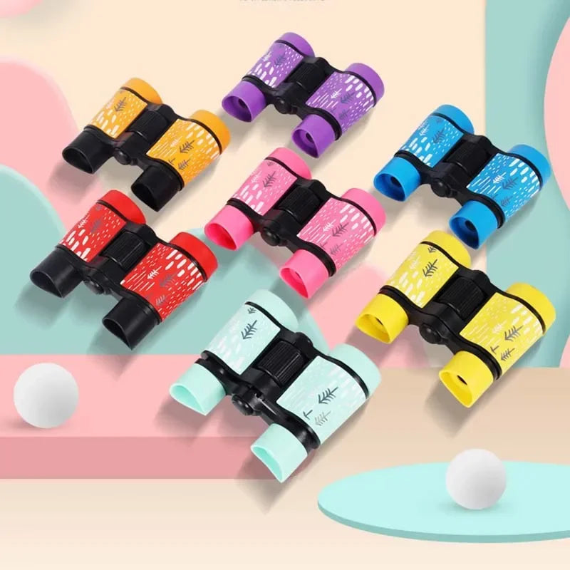 Binocolo per Bambini 4X30mm – Telescopio Educativo Pieghevole per Osservazione della Natura