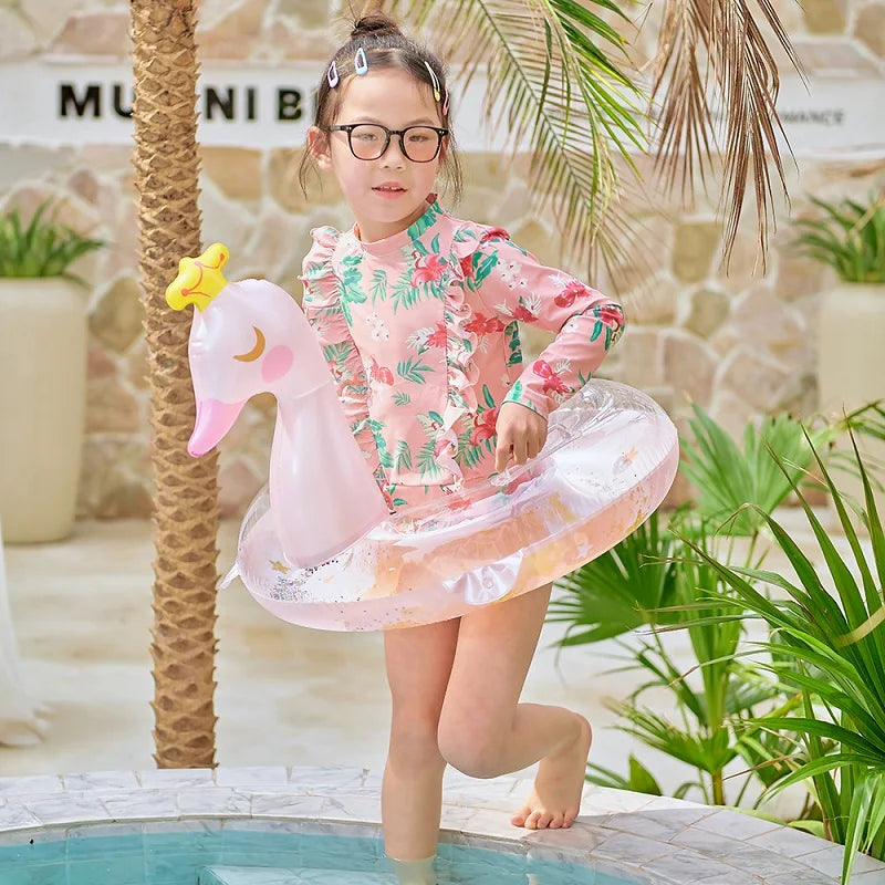 Anello Gonfiabile Unicornio e Cigno - Gioco Acquatico per Bambini e Adulti 🦄🦢
