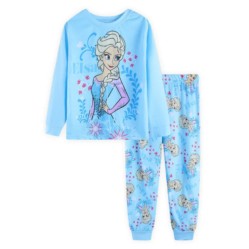 🌙💖 Set Pigiama Anna &amp; Elsa per Bambine – Morbido, Carino e Perfetto per Ogni Stagione 💖🌙