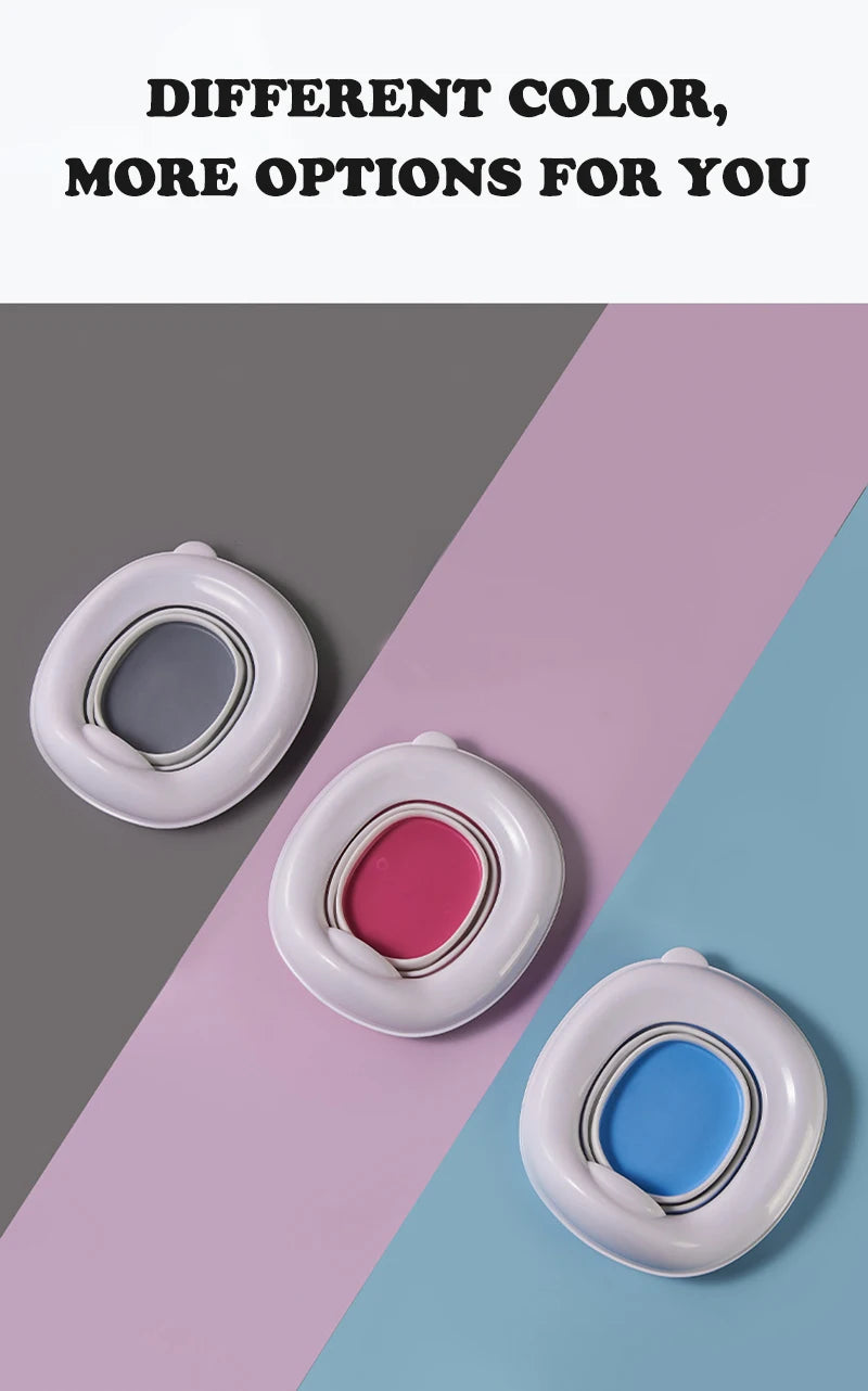 🚼✨ Vasino Portatile in Silicone 3 in 1 – Il Compagno Perfetto per il Tuo Bambino in Viaggio! ✨🚼