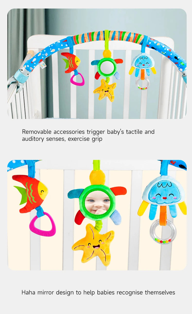 🎠✨ Arco Giocattolo per Passeggino – Divertimento e Stimolazione per il tuo Bebè! ✨🎠