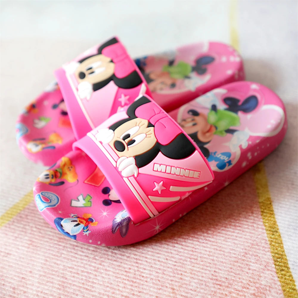 ☀️ Sandali Estivi Disney Minnie – Antiscivolo, Colorati e Super Comodi per Bambini ☀️