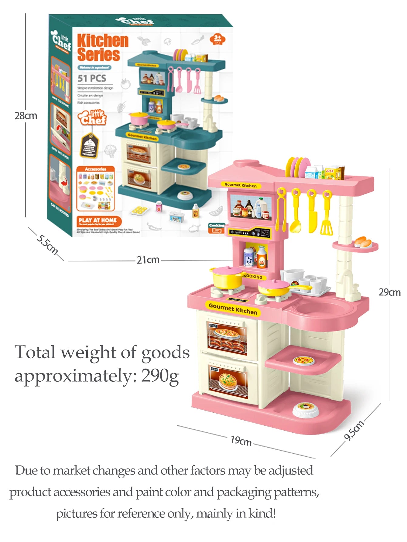 Set di Accessori da Cucina per Bambini – Gioco da Cucina con Cibo, Padelle, Latti e Forchette! 🍳🥖