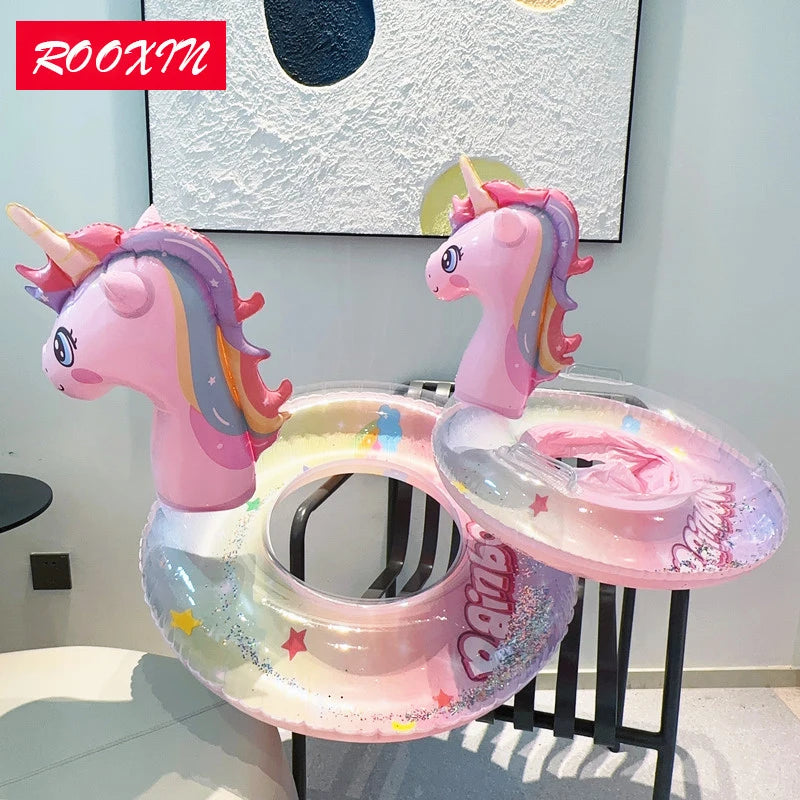 Anello Gonfiabile Unicornio e Cigno - Gioco Acquatico per Bambini e Adulti 🦄🦢