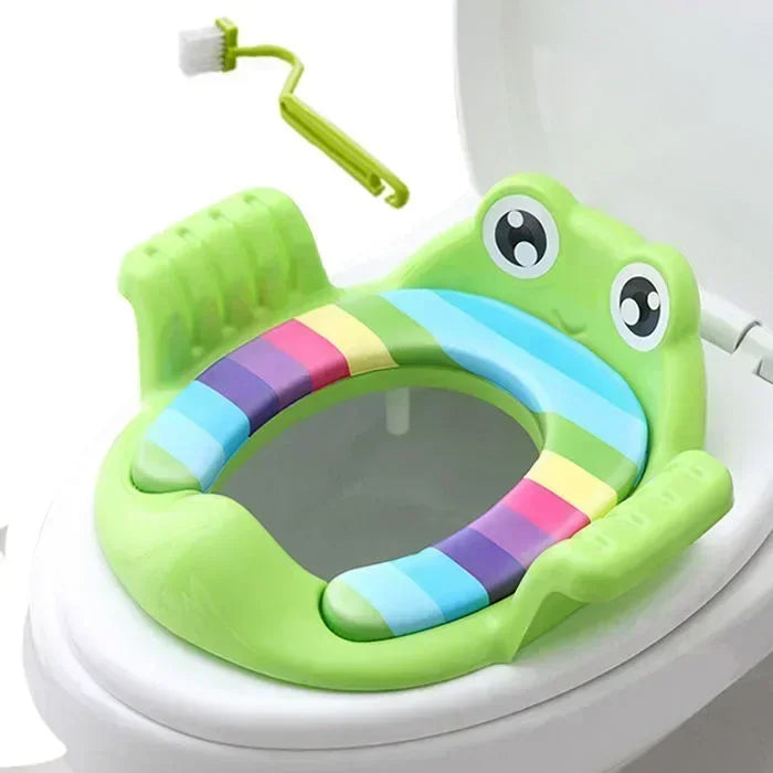 🚽Riduttore WC per Bambini con Scaletta – Comfort e Divertimento per il Tuo Piccolo! 🚽