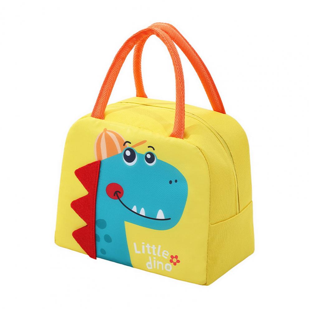 Borsa per il Pranzo Carina con Motivo Cartoon - Borsa Termica Insulata per Bambini