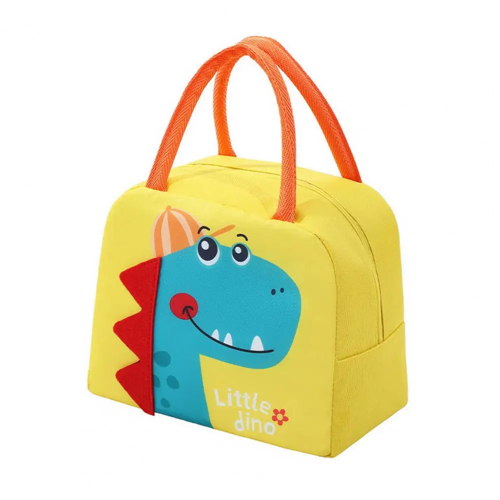 Borsa per il Pranzo Carina con Motivo Cartoon - Borsa Termica Insulata per Bambini