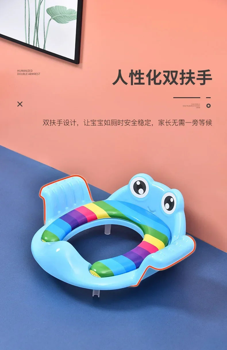 🚽Riduttore WC per Bambini con Scaletta – Comfort e Divertimento per il Tuo Piccolo! 🚽