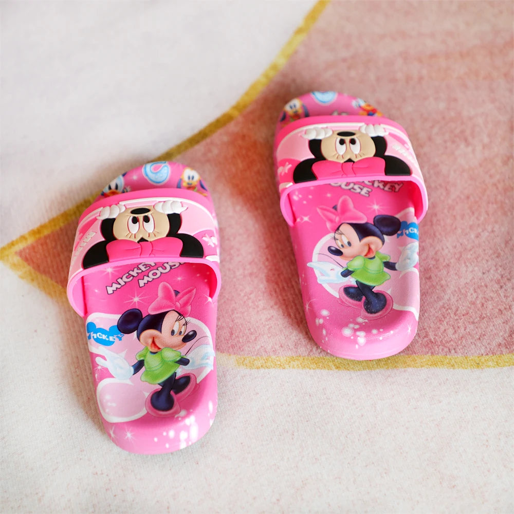 ☀️ Sandali Estivi Disney Minnie – Antiscivolo, Colorati e Super Comodi per Bambini ☀️