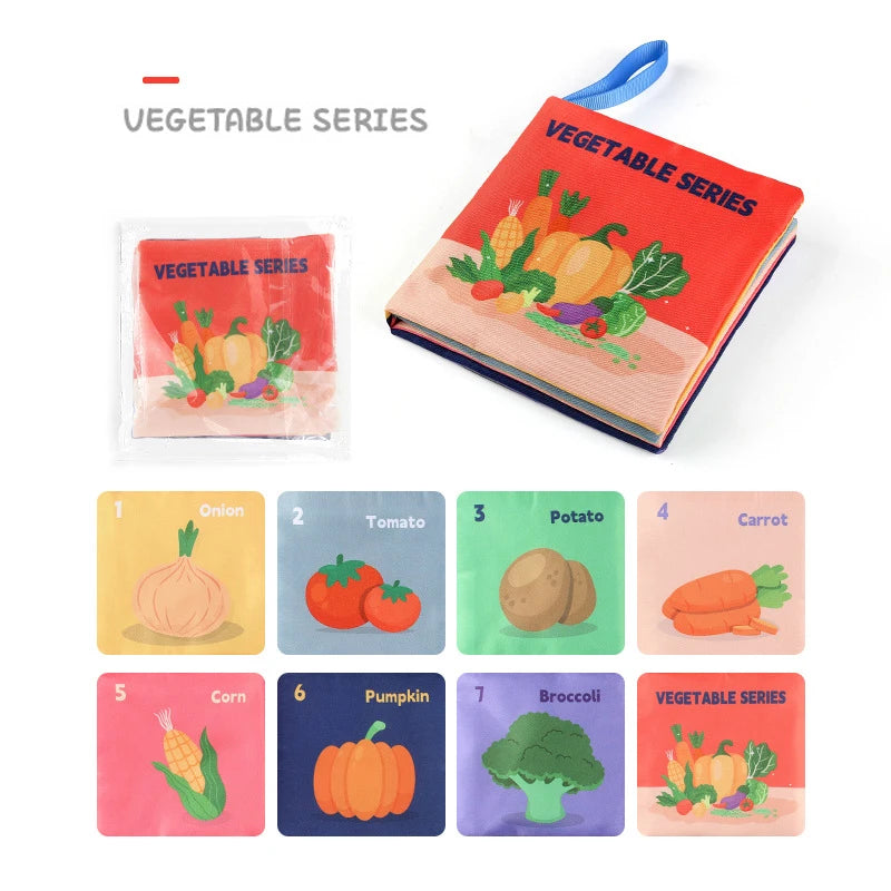 📚👶 Libri Sensoriali Morbidi Montessori – Scopri il Mondo con il Tocco! 👶📚