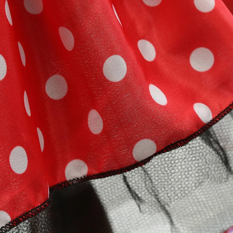 🎀🐭 Vestito Tutù Bimba – Minnie & Mickey per Piccole Stelle del Party! 🌟