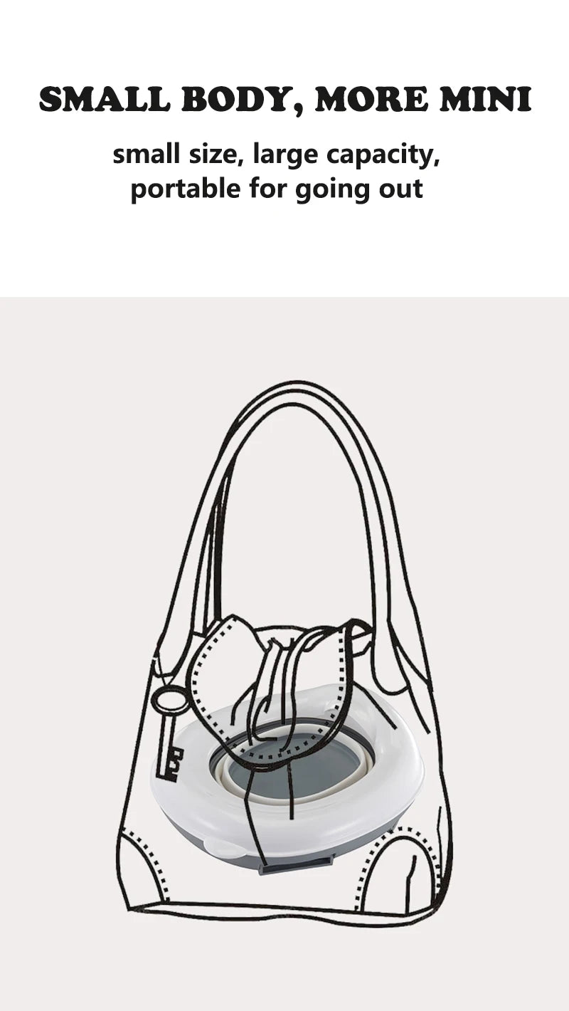 🚼✨ Vasino Portatile in Silicone 3 in 1 – Il Compagno Perfetto per il Tuo Bambino in Viaggio! ✨🚼