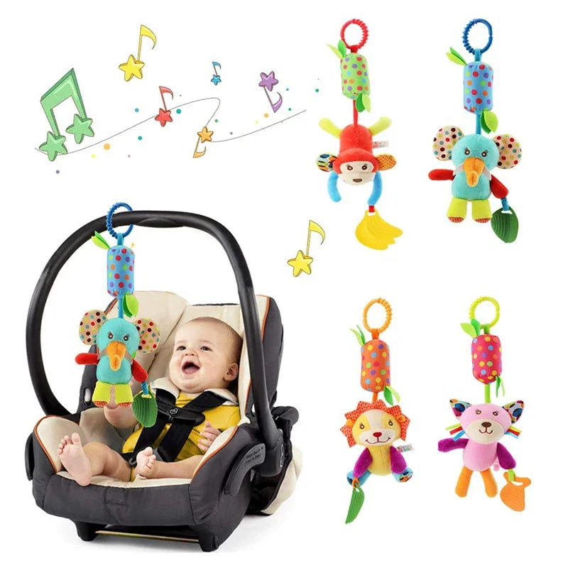 Giocattolo Appeso per Lettino Neonati – Giochi a Spirale per Passeggino, Lettino e Culla, Giocattolo Morbido e Colorato per Neonati