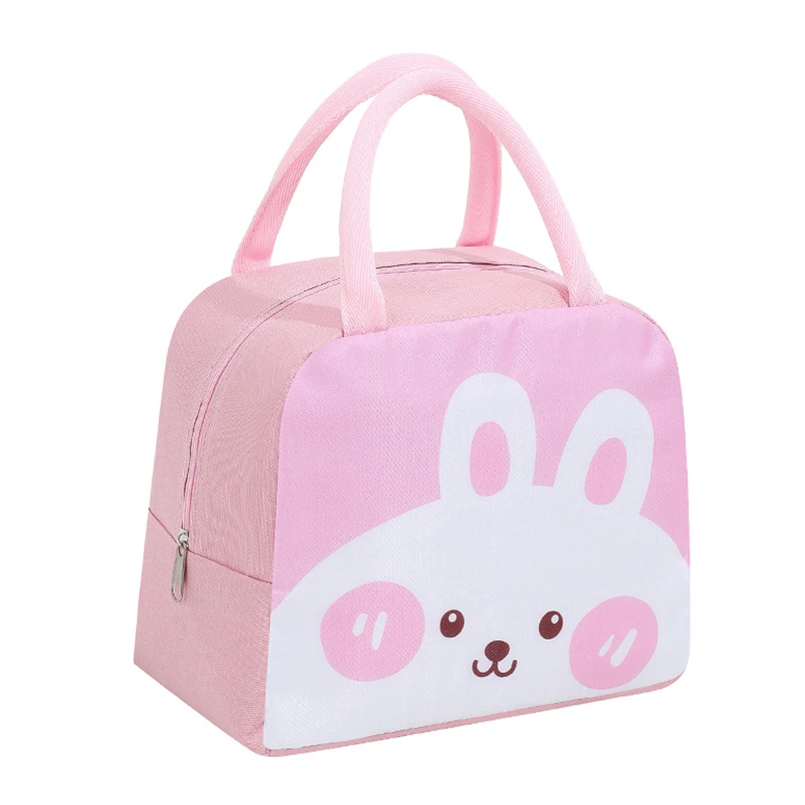 Borsa per il Pranzo Carina con Motivo Cartoon - Borsa Termica Insulata per Bambini