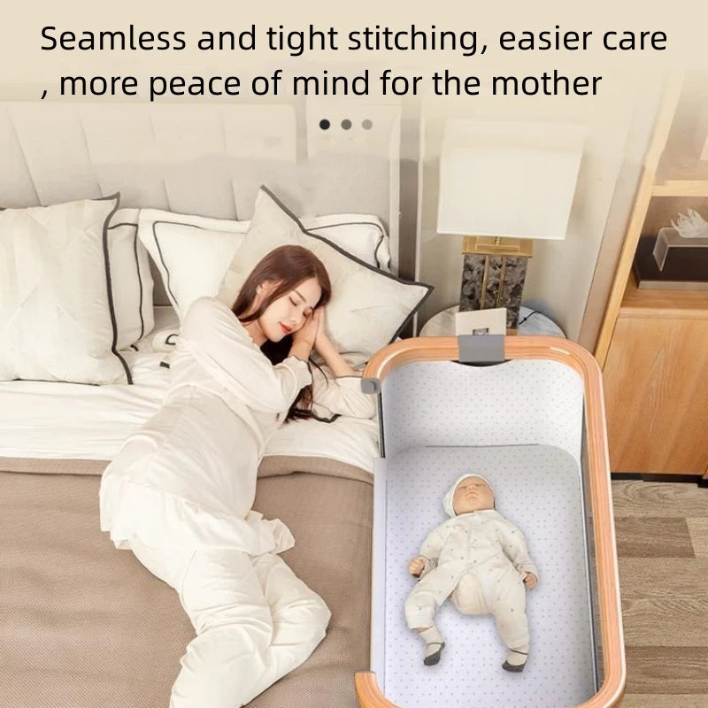 🍼🛏️ Culla Multifunzionale Pieghevole – Comfort e Sicurezza per il Tuo Bebè! 🛏️🍼