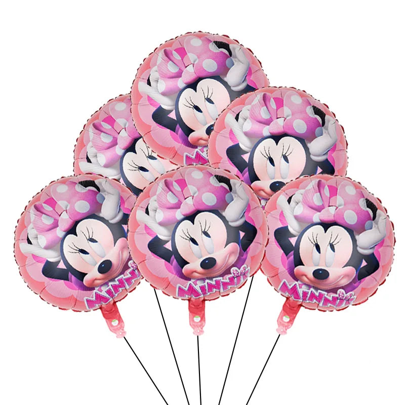 🎀 Decorazioni per Festa di Compleanno Minnie Mouse – Kit Tavola Usa e Getta per Bambine 🎀