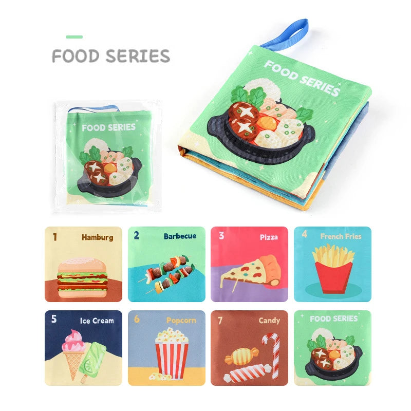 📚👶 Libri Sensoriali Morbidi Montessori – Scopri il Mondo con il Tocco! 👶📚