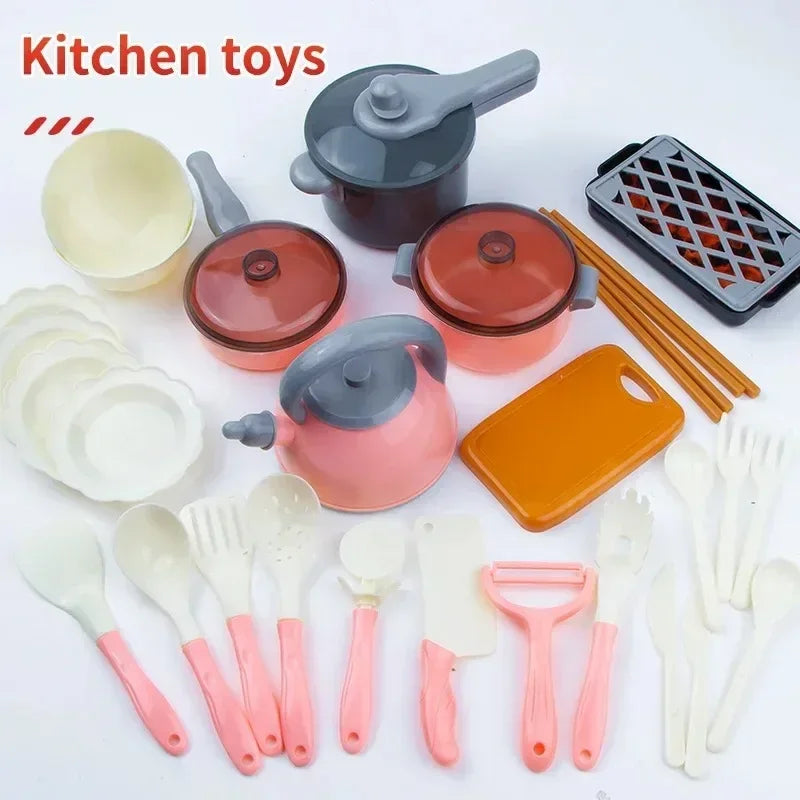 🍳 Set Cucina Giocattolo – 92/69/59 Pezzi per Piccoli Chef! 🥕🍽️