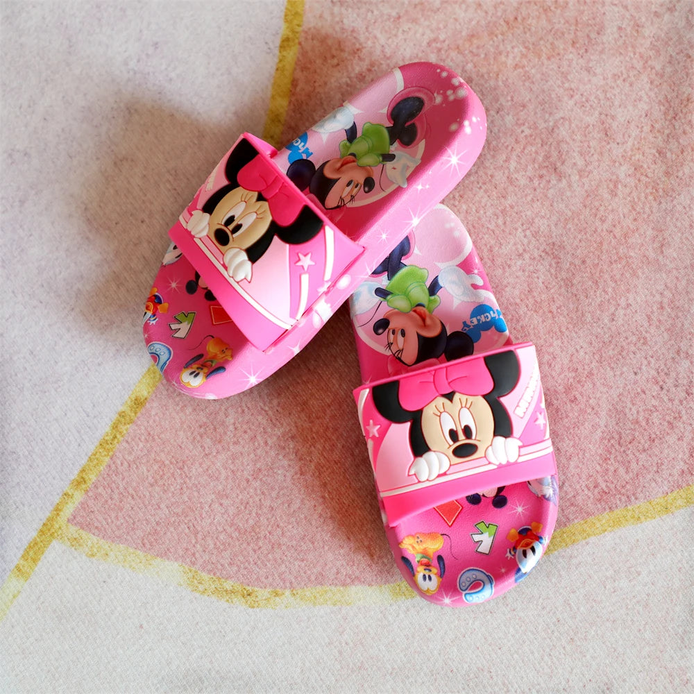 ☀️ Sandali Estivi Disney Minnie – Antiscivolo, Colorati e Super Comodi per Bambini ☀️