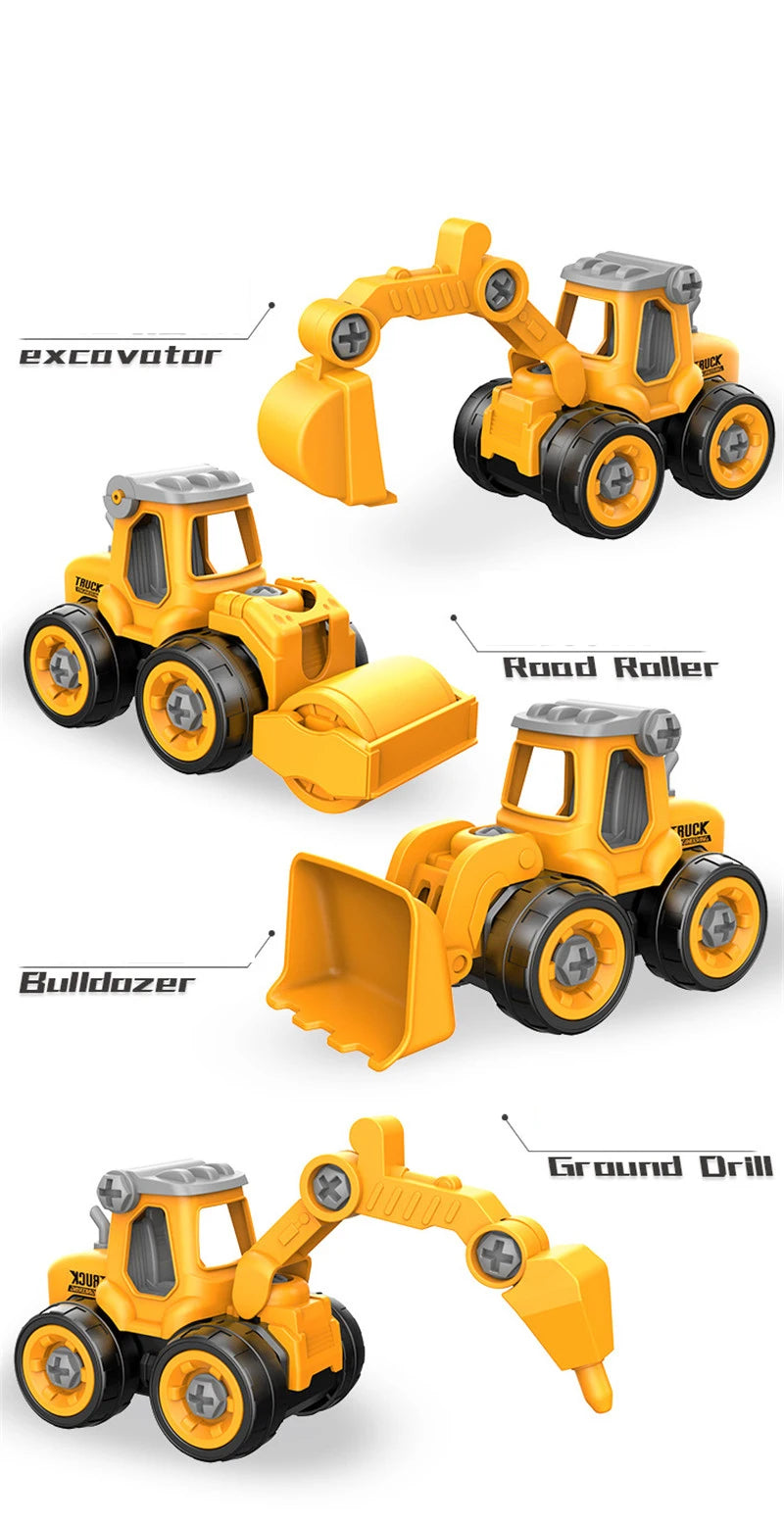 🔧🚜 Camion da Costruzione Smontabile – Divertimento e Apprendimento! 🚜🔧