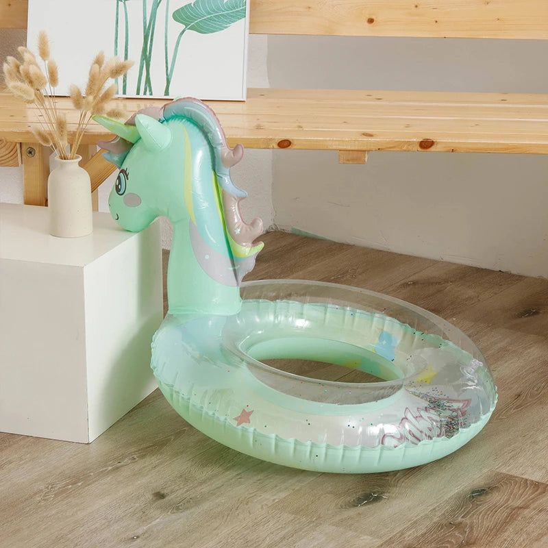 Anello Gonfiabile Unicornio e Cigno - Gioco Acquatico per Bambini e Adulti 🦄🦢