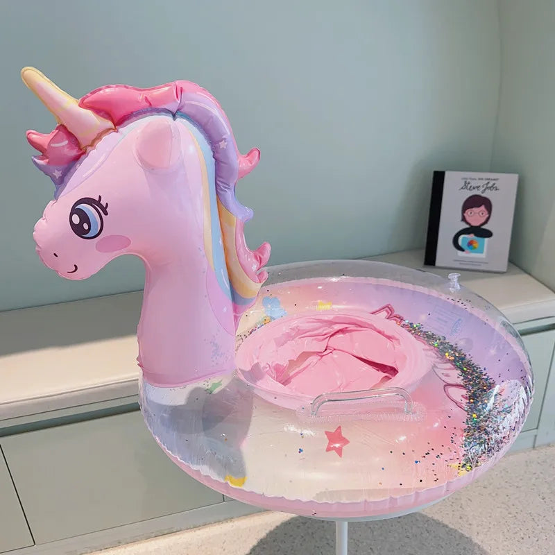 Anello Gonfiabile Unicornio e Cigno - Gioco Acquatico per Bambini e Adulti 🦄🦢