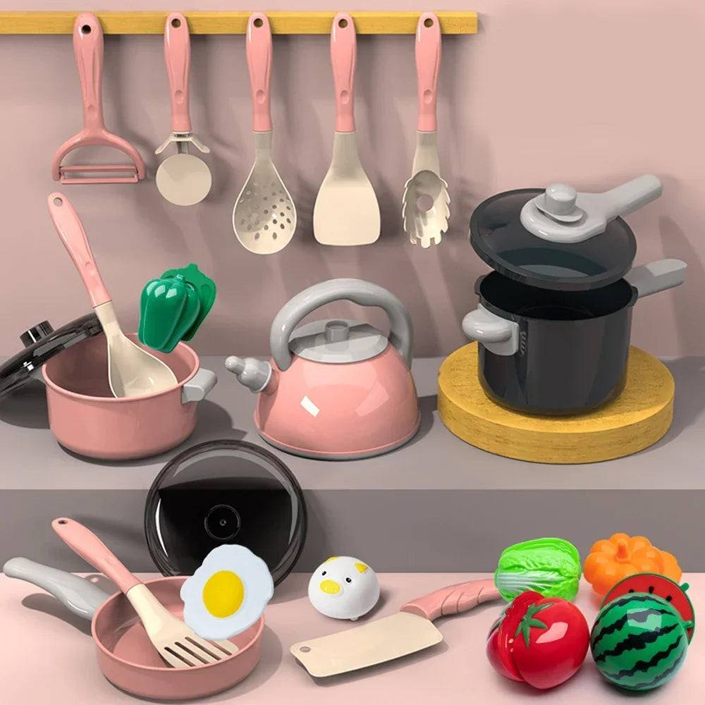 🍳 Set Cucina Giocattolo – 92/69/59 Pezzi per Piccoli Chef! 🥕🍽️