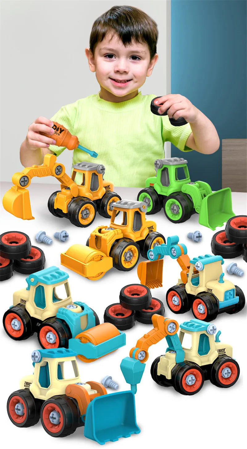 🔧🚜 Camion da Costruzione Smontabile – Divertimento e Apprendimento! 🚜🔧