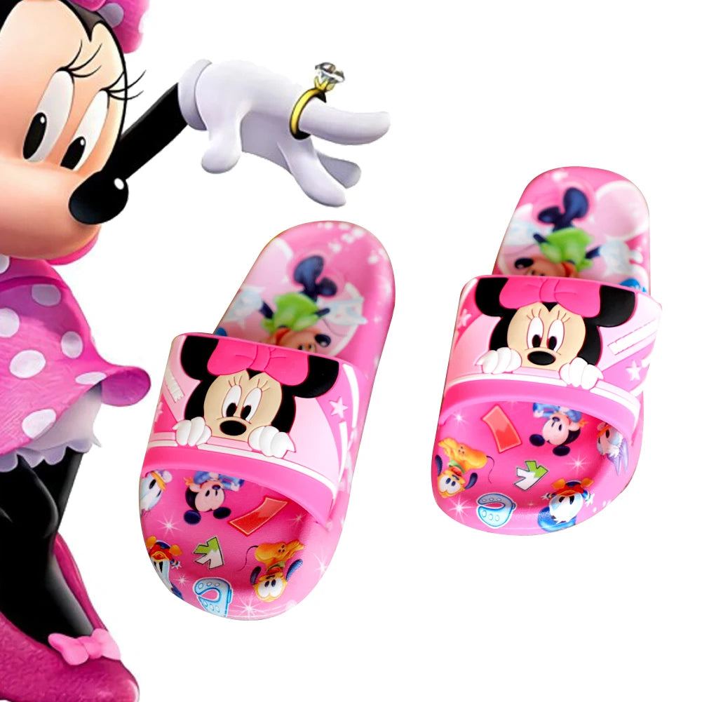 ☀️ Sandali Estivi Disney Minnie – Antiscivolo, Colorati e Super Comodi per Bambini ☀️