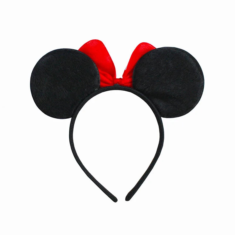 🎀🐭 Cerchietti Orecchie Minnie e Topolino – Accessorio Brillante per Piccole Star delle Feste! 🥳✨