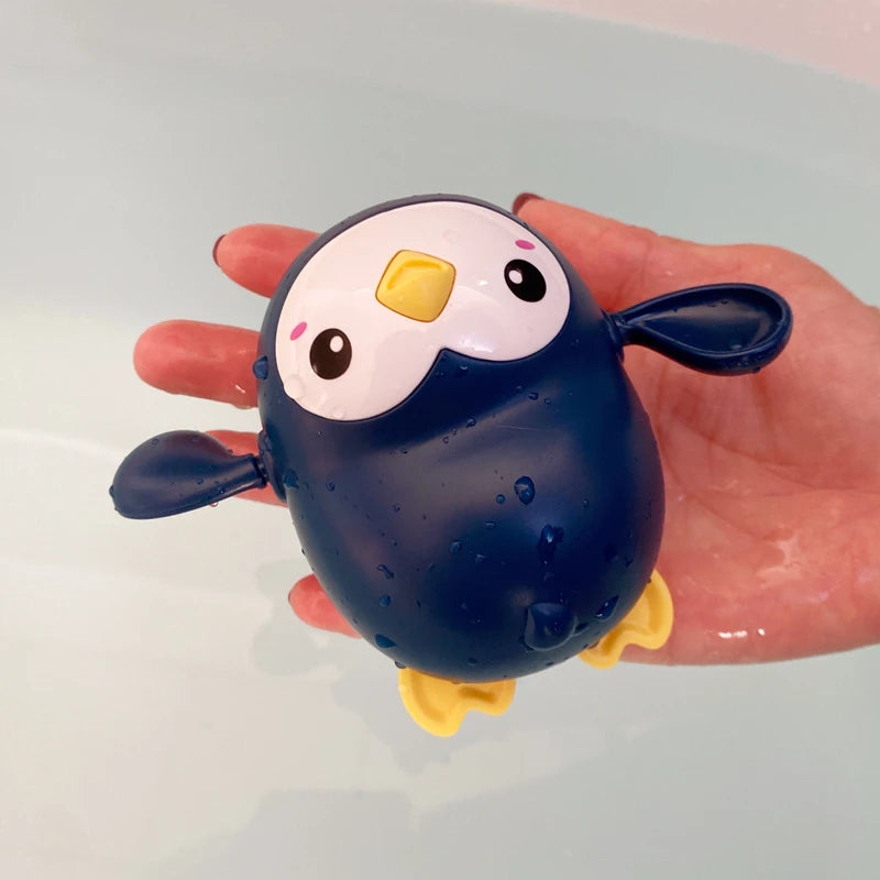 Giocattolo da Bagno per Bambini - Anatroccolo e Pinguino Spruzzatori d'Acqua