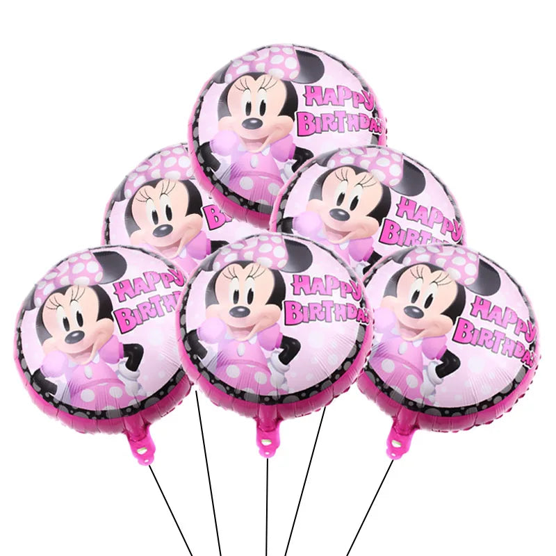 🎀 Decorazioni per Festa di Compleanno Minnie Mouse – Kit Tavola Usa e Getta per Bambine 🎀