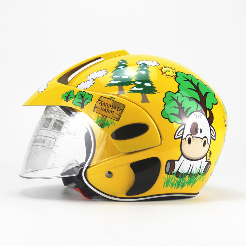 Casco per Bambini tema cartone animato