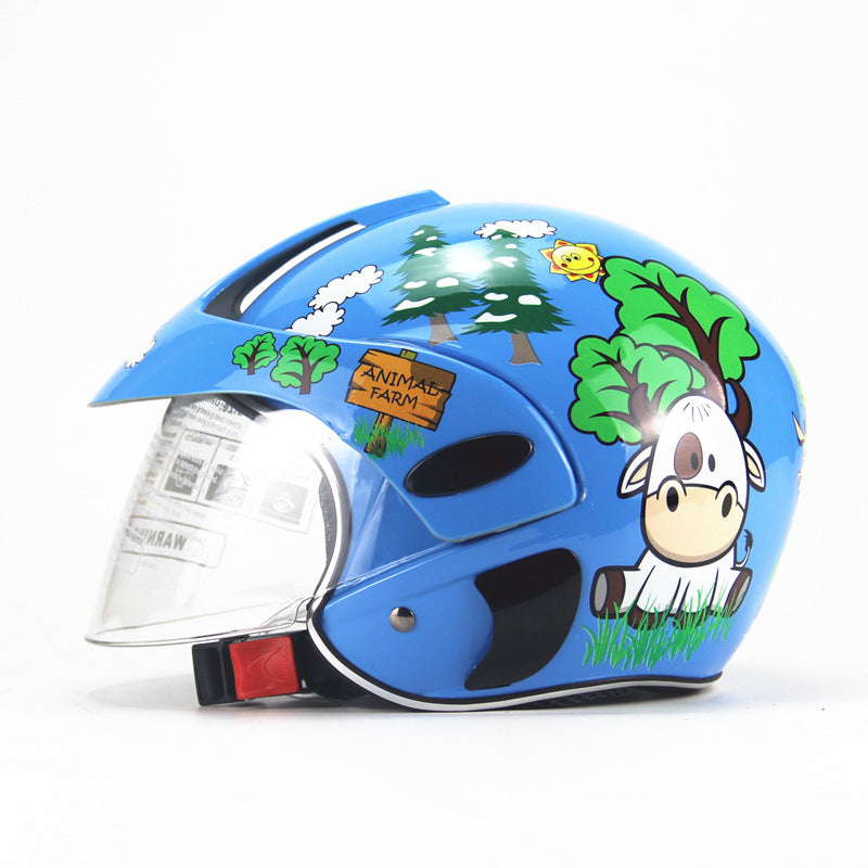 Casco per Bambini tema cartone animato