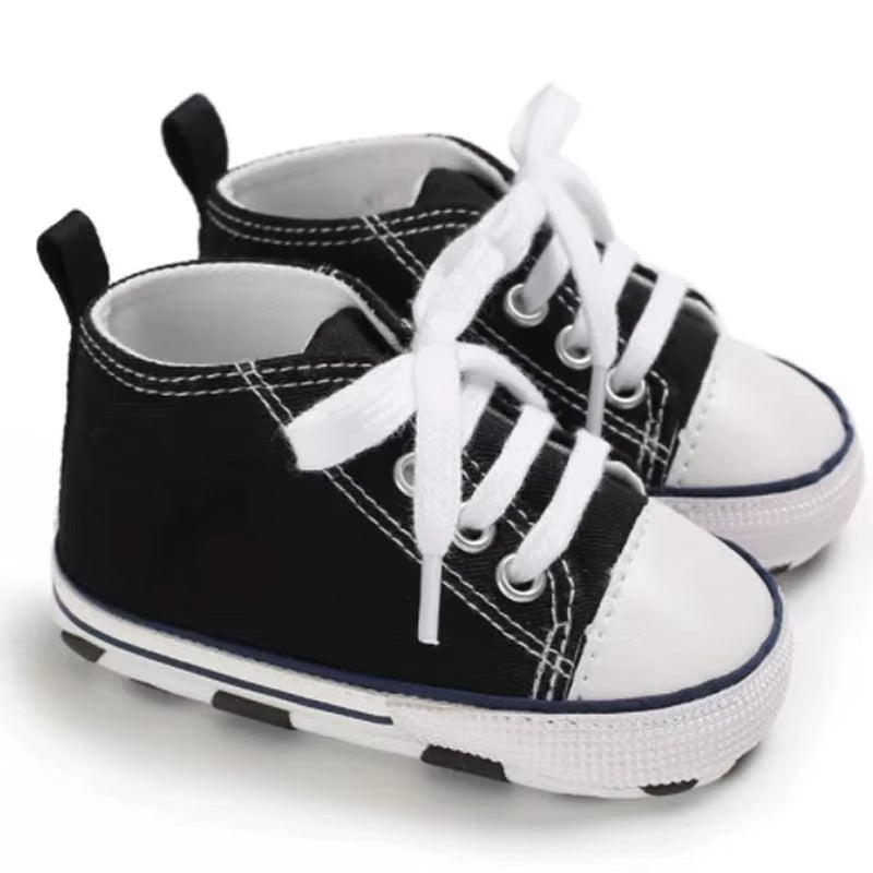 Scarpe per Neonato – Sneakers in Tela Classiche per i Primi Passi